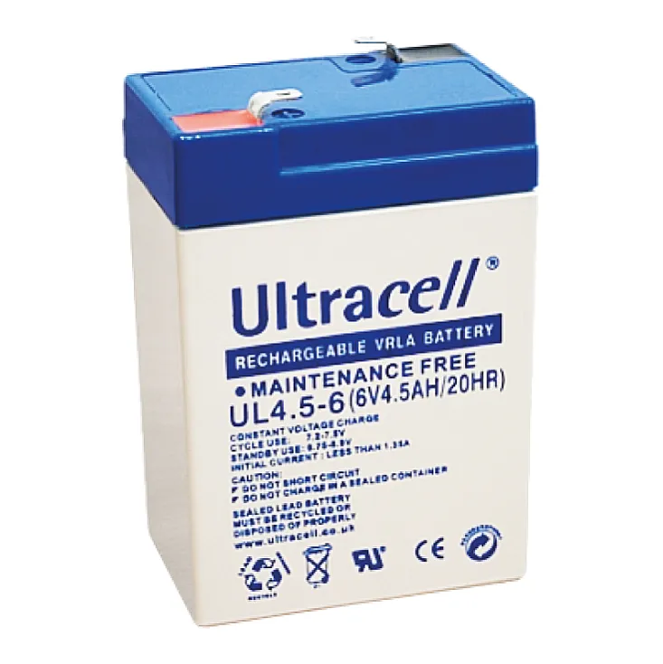 Žele akumulator Ultracell  4,5 Ah 6V/4,5-Ultracell