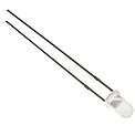 LED dioda transpar. bela 3 mm ML37W13H-CEC