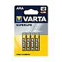 Varta cink-karbon baterije AAA VAR-R03/4BL