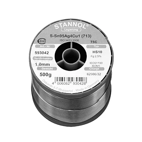 Tinol za lemljenje HS1010TSC-0500