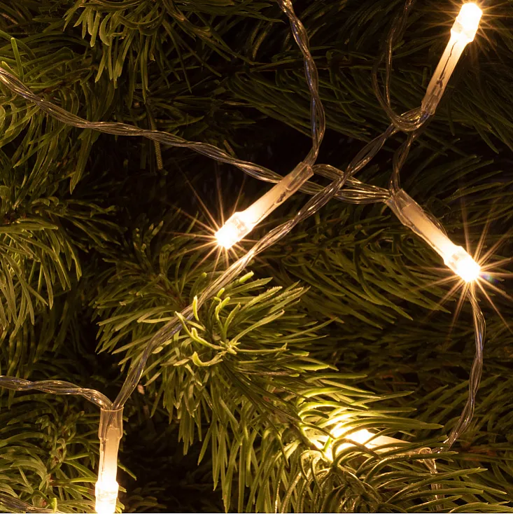 Lampice za jelku sa 50 toplo belih LED dioda MLC58/WW