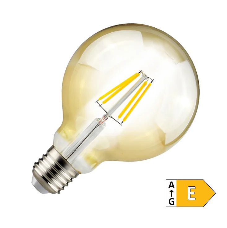 LED filament sijalica dimabilna toplo bela 6W LS-G80FDA-WW-E27/6