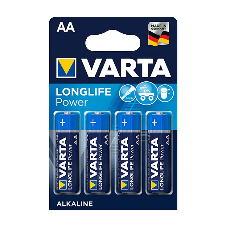 Varta alkalne mangan baterije AA VAR-HE-LR06/BL4