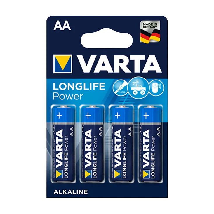 Varta alkalne mangan baterije AA VAR-HE-LR06/BL4