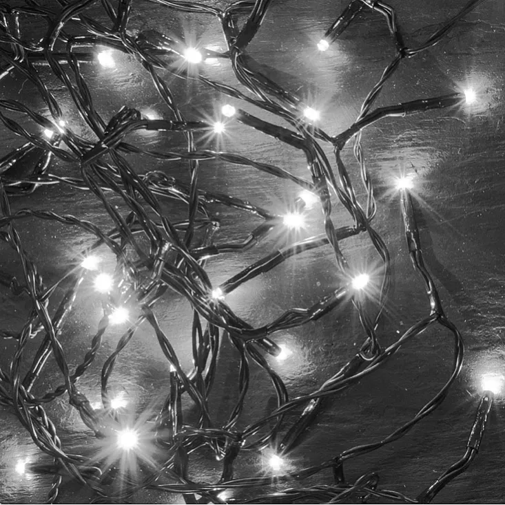 Lampice za jelku sa 100 hladno belih LED dioda KII100/WH