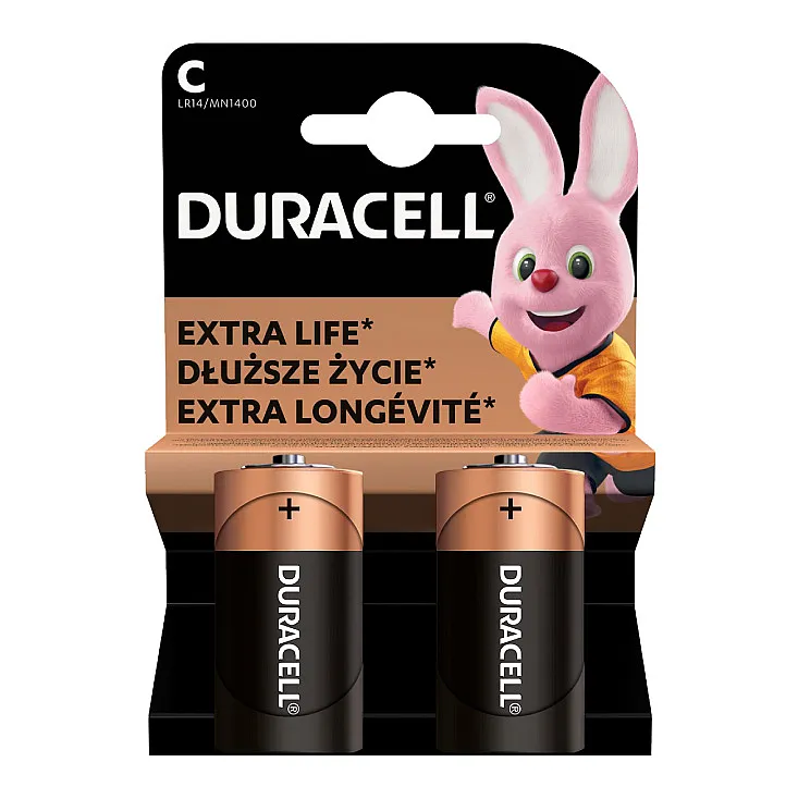 Duracell alkalne baterije C DUR-LR14/BP2