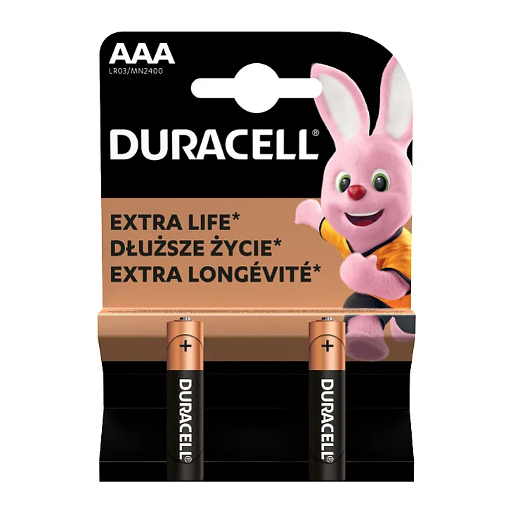 Duracell alkalne baterije AAA DUR-LR03/BP2