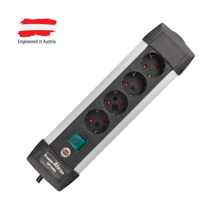 Razvodnik sa 4 mesta 1.8m 1.5mm2 + prekidač 1391000014b