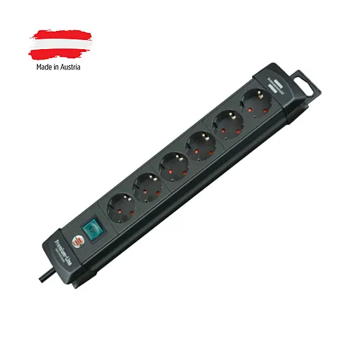 Razvodnik sa 6 mesta 3m 1.5mm2 + prekidač 6110016b