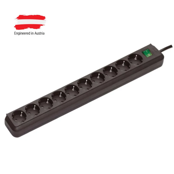 Razvodnik sa 10 mesta 3m 1.5mm2 + prekidač 1159300010b