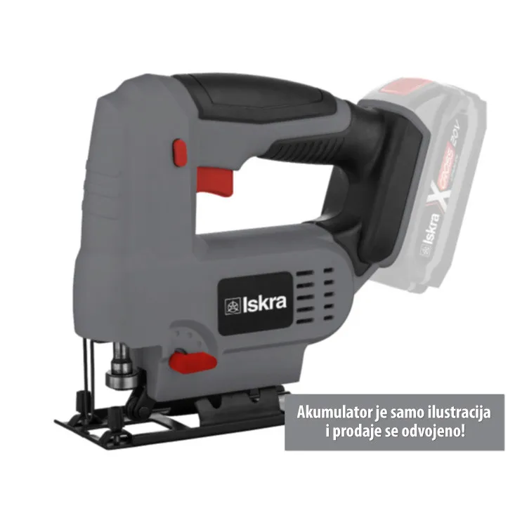 Iskra X-Cross akumulatorska ubodna testera 20V IX-JS07