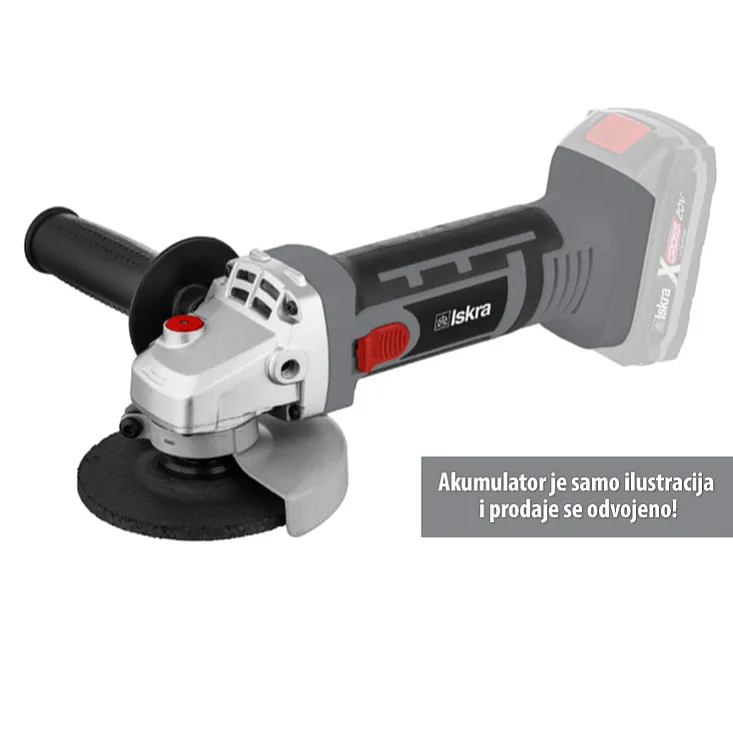 Iskra X-Cross akumulatorska ugaona brusilica 20V IX-AG07