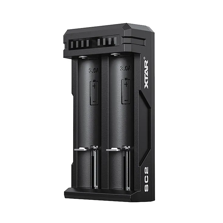 USB brzi punjač akumulatora do 2 kom. XTAR-SC2