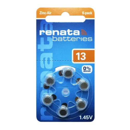 Renata baterije za slušni aparat Renata-ZA13/BP6