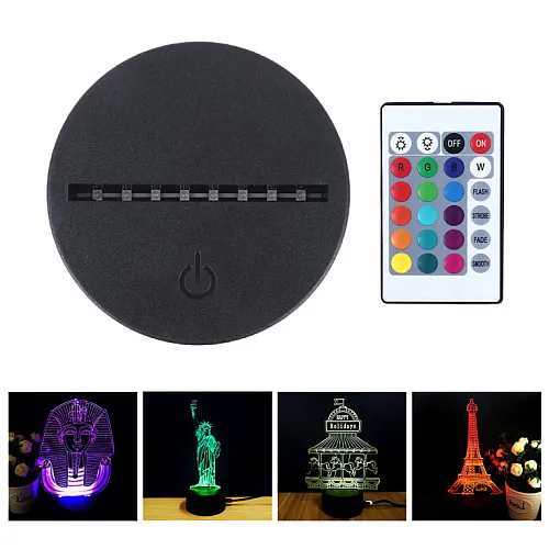 RGB LED baza za akrilne oblike PLZ001