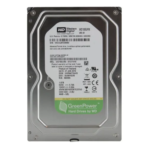 Hard disk WD 1TB HDD-WD10EURX - refabrikovan (refurbished)