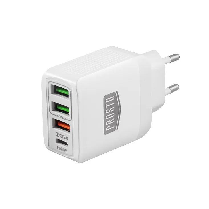 Univerzalni brzi punjač 1xPD TYPE-C+1xQC+2xUSB USBP388