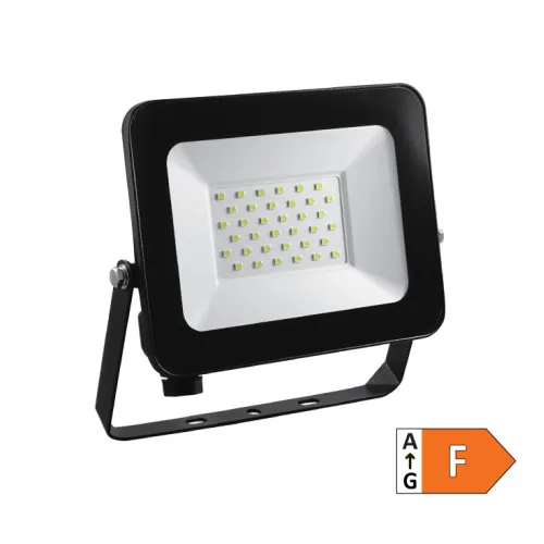 LED reflektor 30W LRF024EW-30W/BK