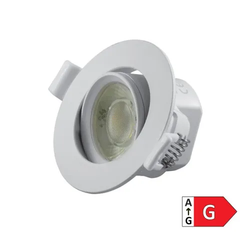 Ugradna LED lampa 7W promenljiva boja svetla LUG-S32R/7-CCT