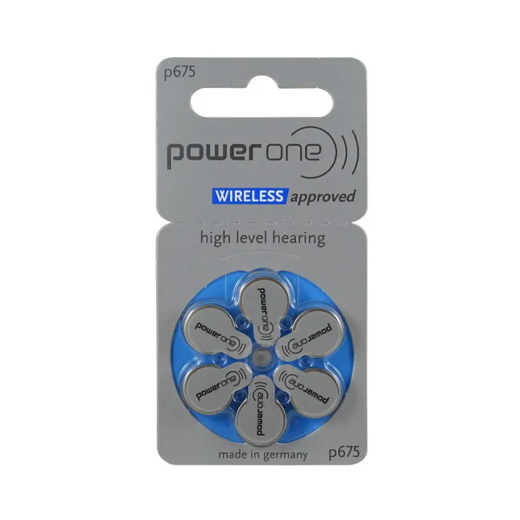 Powerone baterije za slušni aparat VAR-P675