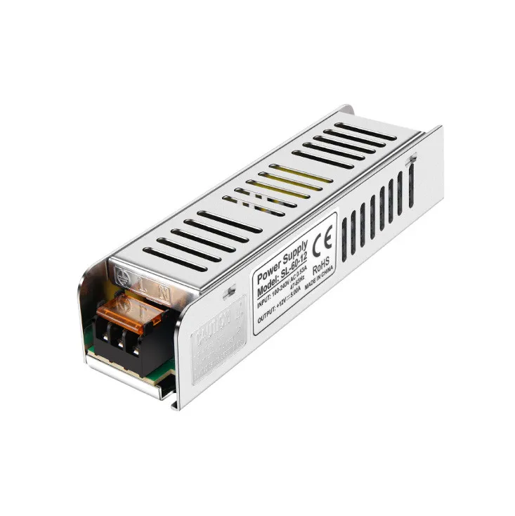 Ispravljač 60W IP20, slim PS-60-12SL
