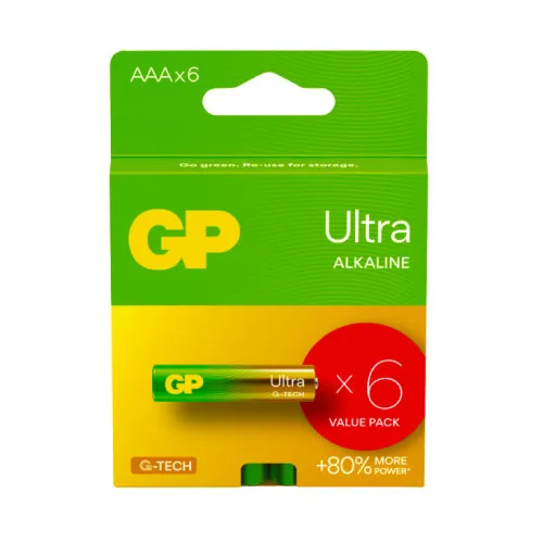 GP alkalne baterije AAA GP-LR03/4+2BPnd