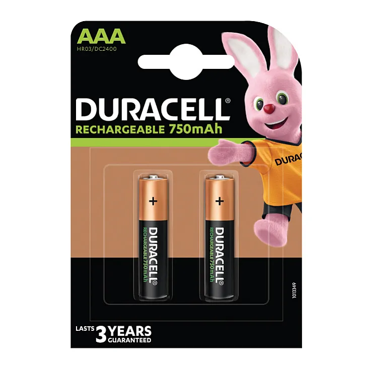 Duracell punjive baterije AAA 750 mAh DUR-NH-AAA750/BP2n