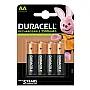 Duracell punjive baterije AA 2500 mAh DUR-NH-AA2500/BP4n