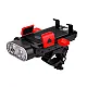 Punjiva LED lampa za bicikl sa sirenom i nosačem YW17417-4645