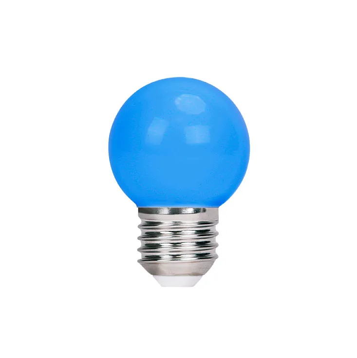 Set 5 kom. plavih LED sijalica E27 RTV003604
