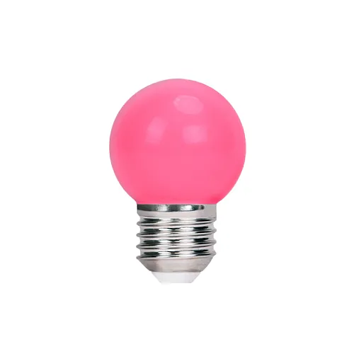 Set 5 kom. roze LED sijalica E27 RTV100008