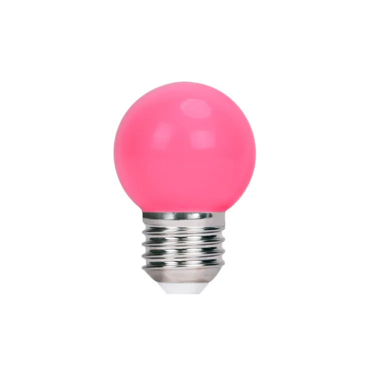 Set 5 kom. roze LED sijalica E27 RTV100008