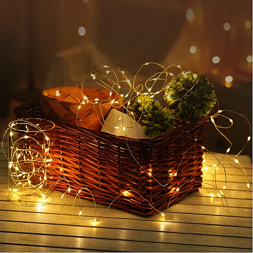 Lampice za jelku sa 100 toplo belih LED dioda ML-C1011