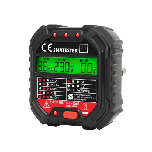 Tester strujnih utičnica SMATESTER