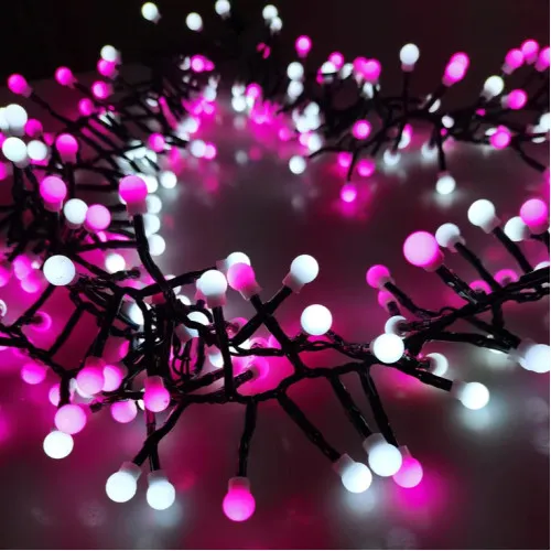 Lampice za jelku sa 288 roza i belih LED dioda ML-C2016