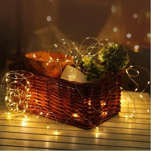 Lampice za jelku sa 50 toplo belih LED dioda ML-C1010