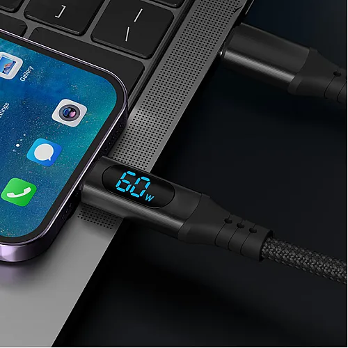 Kabel USB-A/USB-C, sa displejom, V3.0, 1m USBKDS-A/TypeC