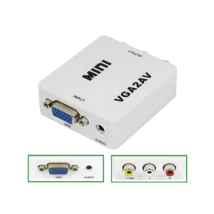 VGA na RCA adapter A-VGA-AV-Mini