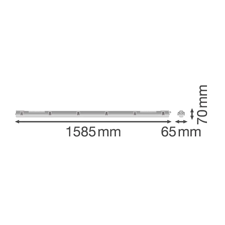Ledvance armatura za LED cev 150cm 4099854118159E
