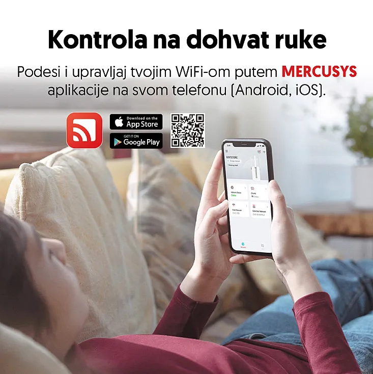 Wi-Fi ripiter Mercusys-MW300RE