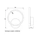 Zidna LED lampa 10W VESTA467