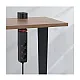 Razvodnik sa 3 mesta 1,5m 1.5 mm2 + USB NVD3/USB