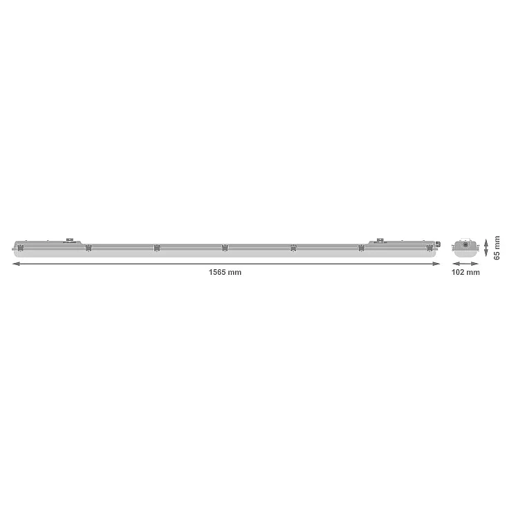 Ledvance armatura za dve LED cevi 150cm 4099854464058E