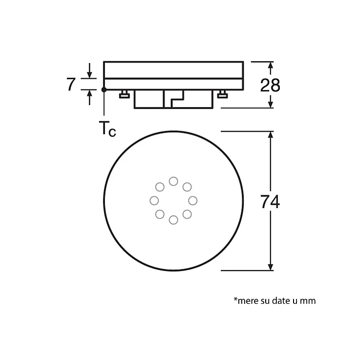Osram LED sijalica GX53 4.9W 4058075433465E