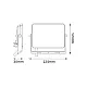Osram LED reflektor 20W 4000K 4099854489501E