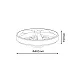 LED plafonjera sa ventilatorom YL-FAN-G001