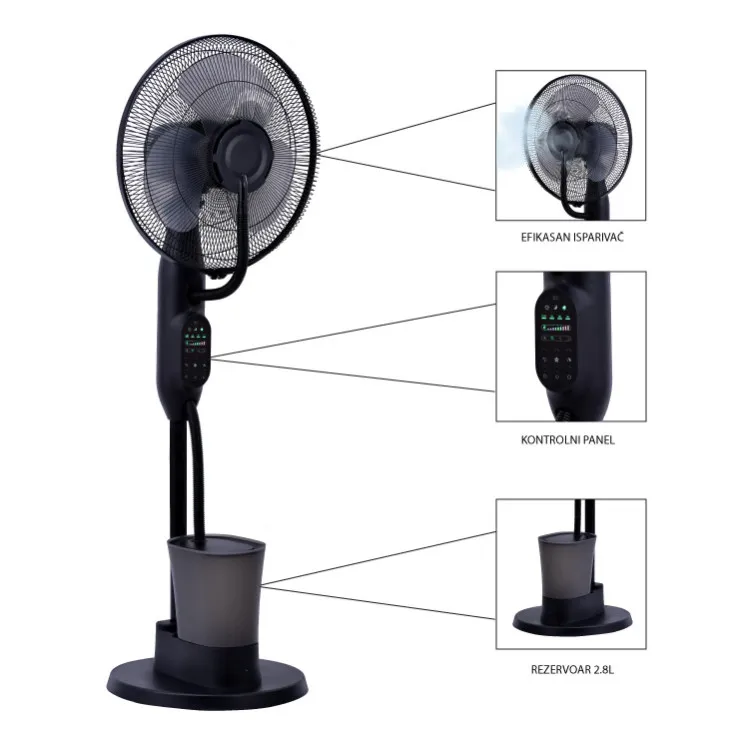 Prosto ventilator sa isparivačem vode MSF410R