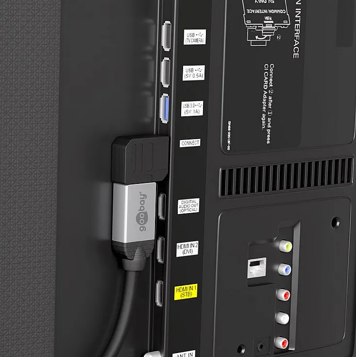 Ugaoni HDMI adapter 270° horizontalni W51725
