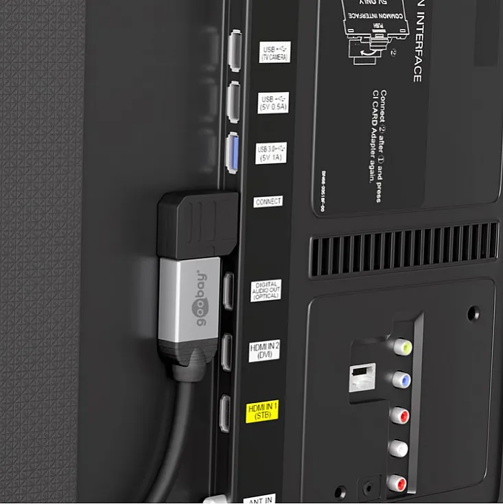 Ugaoni HDMI adapter 270° horizontalni W51725