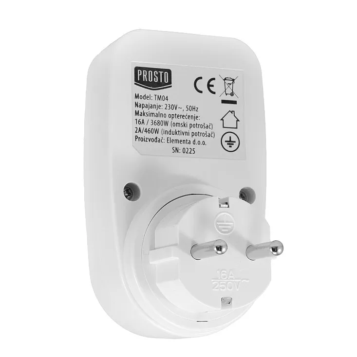 Digitalni vremenski prekidač 3680W TM04